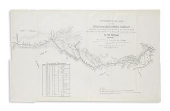 PREUSS, CHARLES. Topographical Map of the Road from Missouri to Oregon.